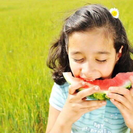 what we do Kids Choice Watermelons girl eating watermelons